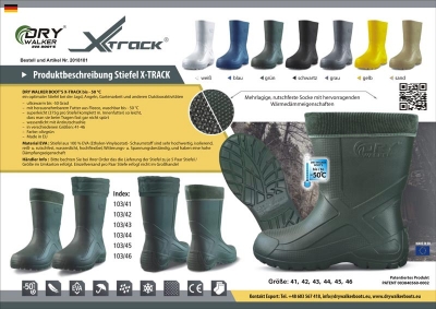 DRY WALKER BOOTS X-TRACK Art.Nr. 2018101